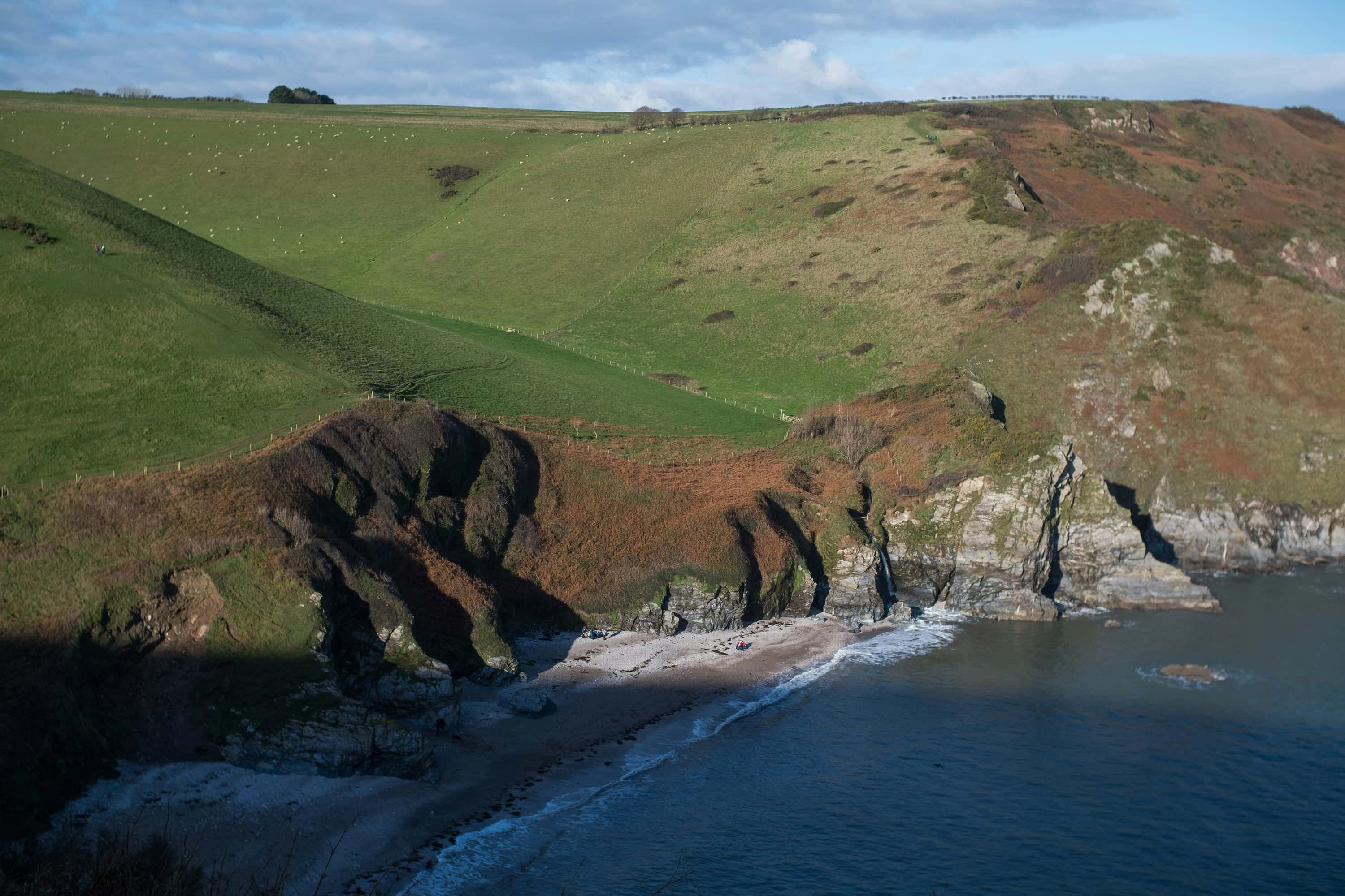 Devon coastline