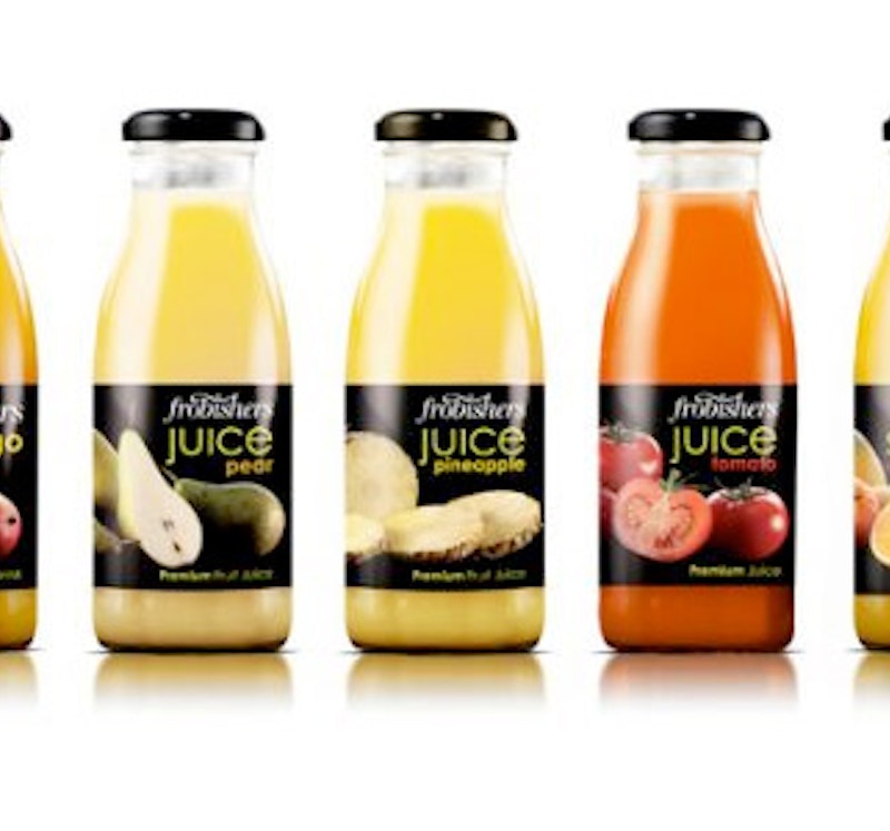 Frobishers Juices Packaging