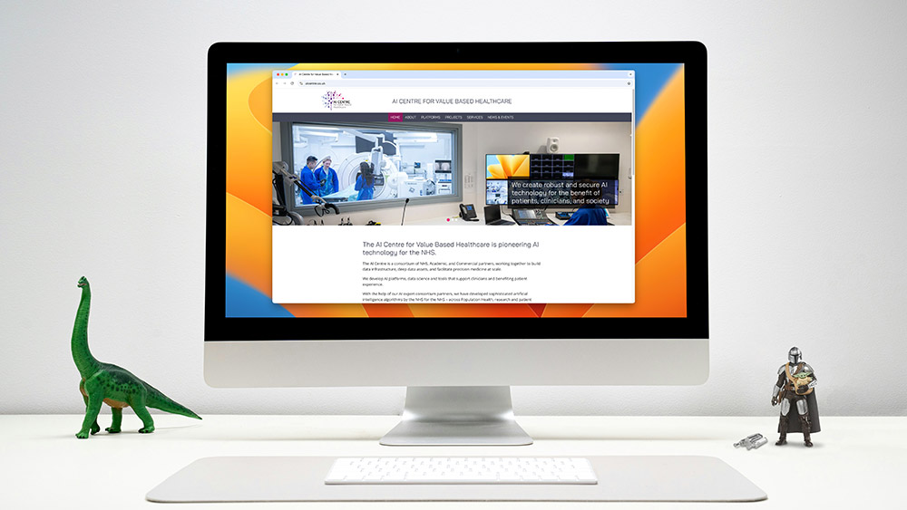 The AI Centre for Value Based Healthcare screenshot